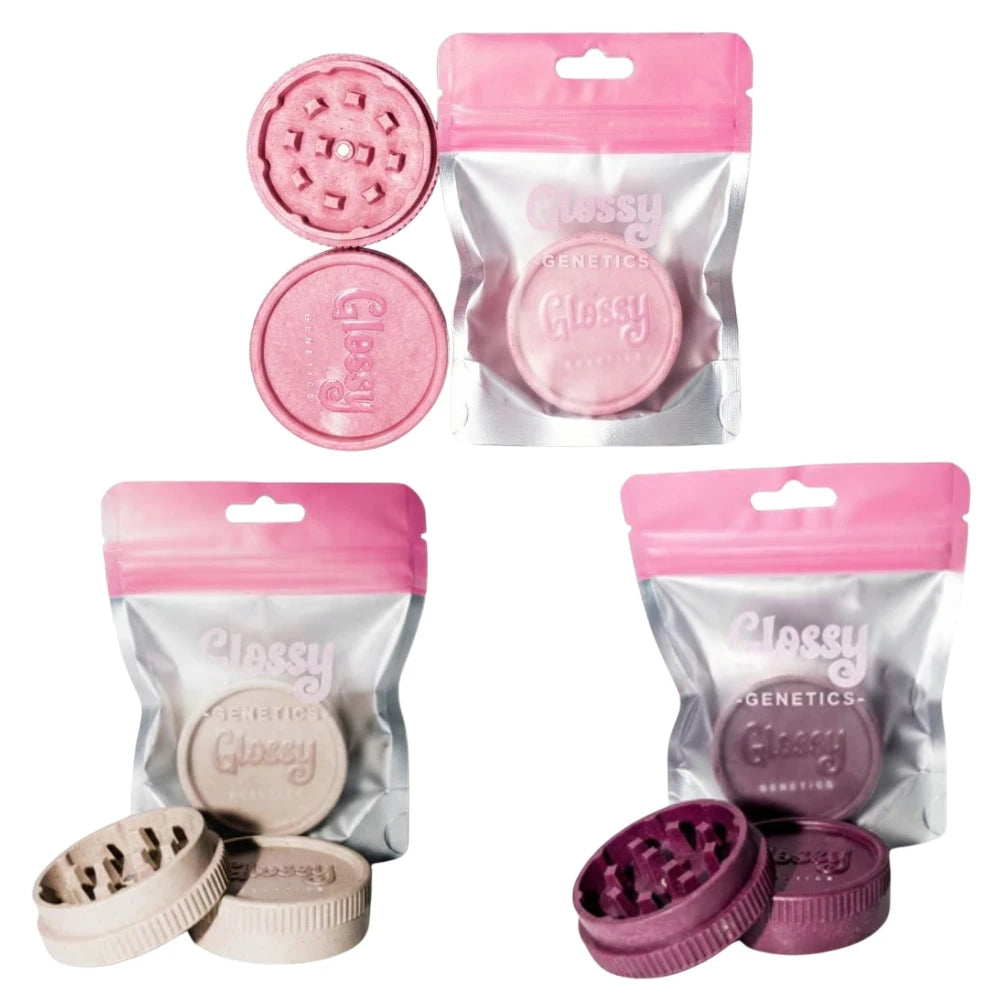 Glossy Genetics Grinder Ø 55mm - 3 Farben Glossy